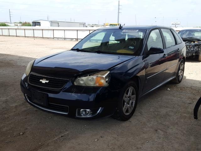 1G1ZT63836F252195 - 2006 CHEVROLET MALIBU MAX ლურჯი ფოტო 2
