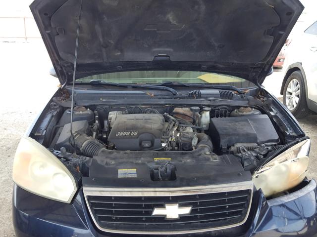 1G1ZT63836F252195 - 2006 CHEVROLET MALIBU MAX ლურჯი ფოტო 7