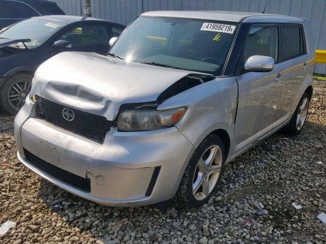JTLKE50E781042484 - 2008 TOYOTA SCION XB 银色 照片 2