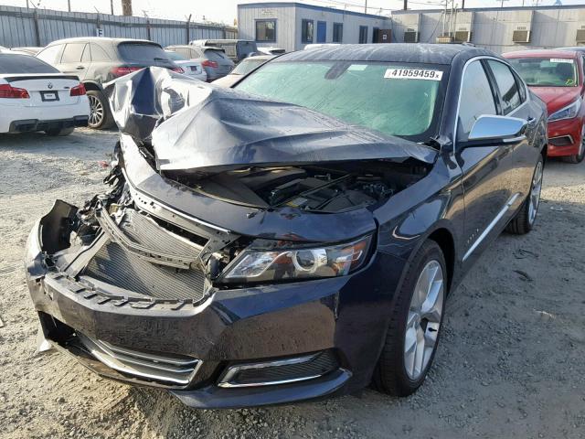 2G1105S3XK9136873 - 2019 CHEVROLET IMPALA PRE BLUE photo 2