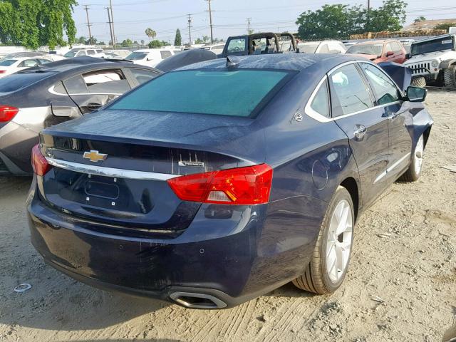 2G1105S3XK9136873 - 2019 CHEVROLET IMPALA PRE BLUE photo 4