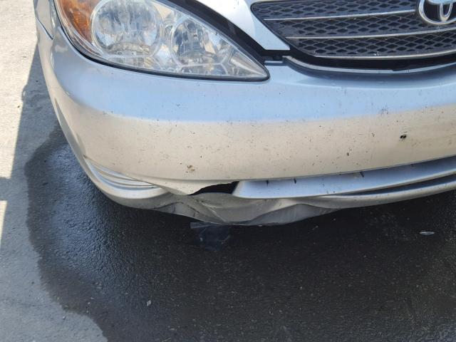 4T1BE32K93U758857 - 2003 TOYOTA CAMRY LE SILVER photo 9