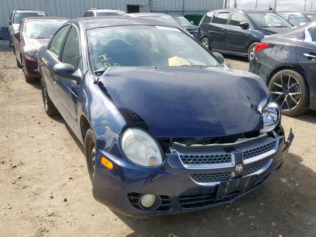 1B3ES46C75D207219 - 2005 DODGE NEON SX 2. BLUE photo 9