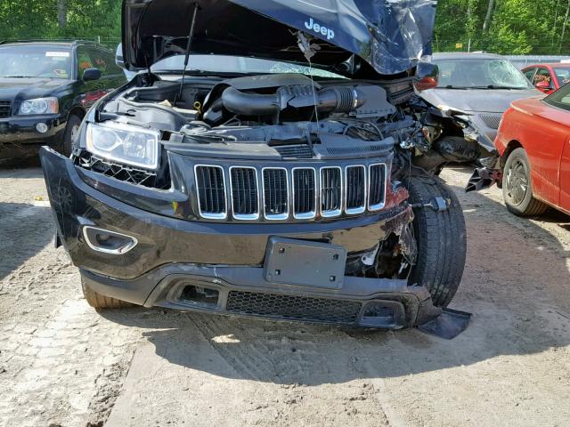 1C4RJFAGXEC391618 - 2014 JEEP GRAND CHER BLACK photo 9