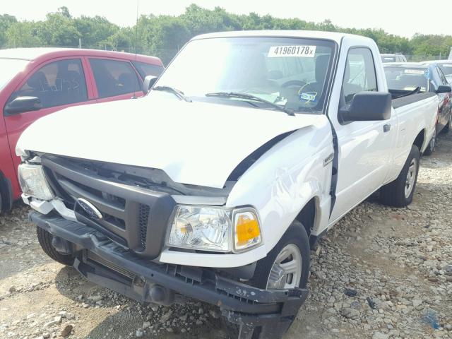 1FTKR1AD3BPA93502 - 2011 FORD RANGER WHITE photo 2