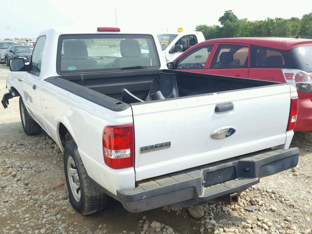 1FTKR1AD3BPA93502 - 2011 FORD RANGER WHITE photo 3