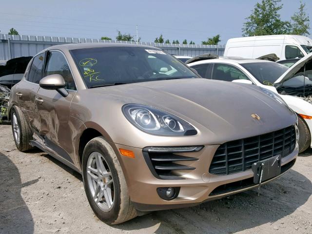 WP1AB2A5XGLB43209 - 2016 PORSCHE MACAN S GRAY photo 1