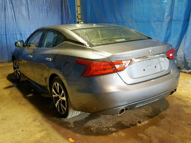 1N4AA6AP7JC381335 - 2018 NISSAN MAXIMA 3.5 GRAY photo 3