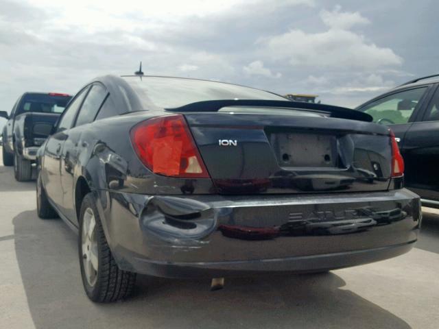 1G8AW15F76Z165693 - 2006 SATURN ION LEVEL BLACK photo 3