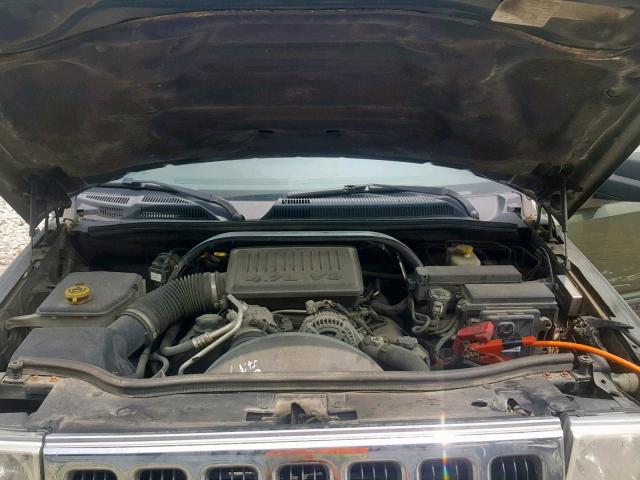 1J8HG48PX7C530601 - 2007 JEEP COMMANDER GREEN photo 7