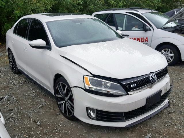 3VW4A7AJ1DM408747 - 2013 VOLKSWAGEN JETTA GLI WHITE photo 1