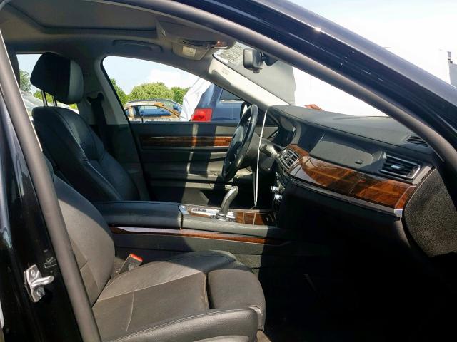 WBAYF4C57DD281533 - 2013 BMW 740 LXI BLACK photo 5