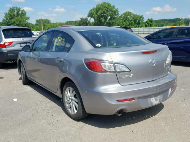 JM1BL1V72D1744498 - 2013 MAZDA 3 I SILVER photo 3