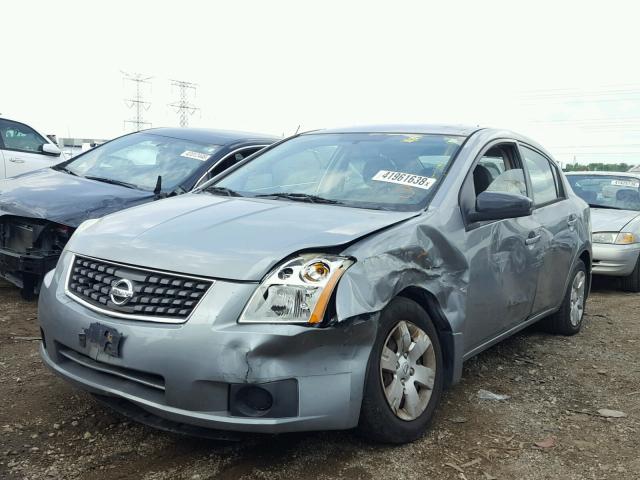 3N1AB61E67L604373 - 2007 NISSAN SENTRA 2.0 GRAY photo 2