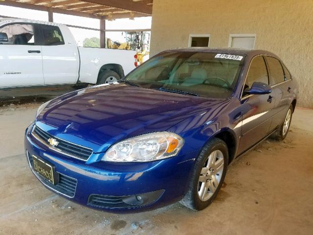 2G1WU581169146665 - 2006 CHEVROLET IMPALA LTZ BLUE photo 2