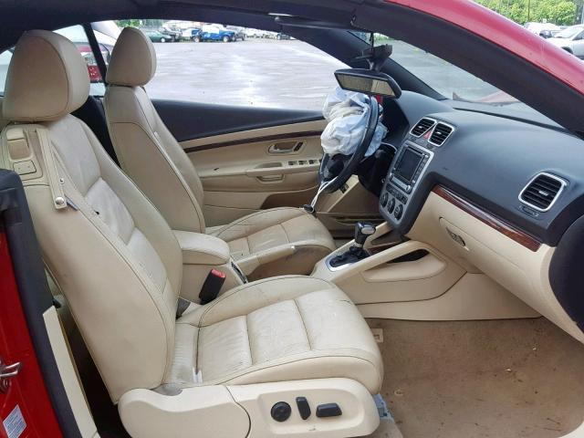 WVWFA71F48V014114 - 2008 VOLKSWAGEN EOS LUX 红色 照片 5