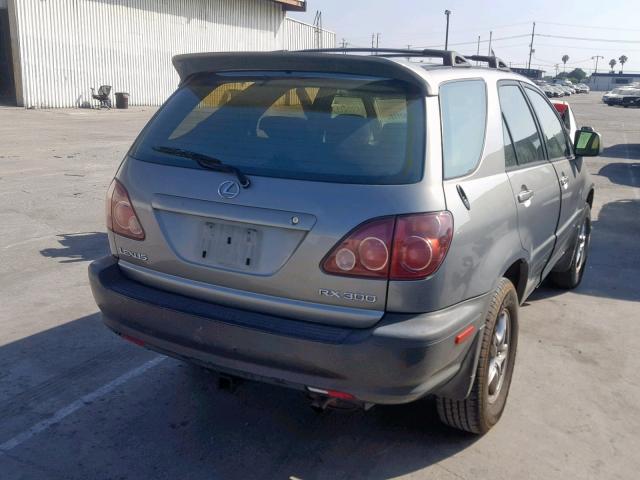 JT6HF10U4Y0160847 - 2000 LEXUS RX 300 SILVER photo 4