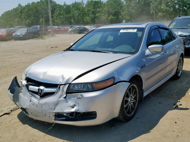 19UUA66286A028983 - 2006 ACURA 3.2TL SILVER photo 2