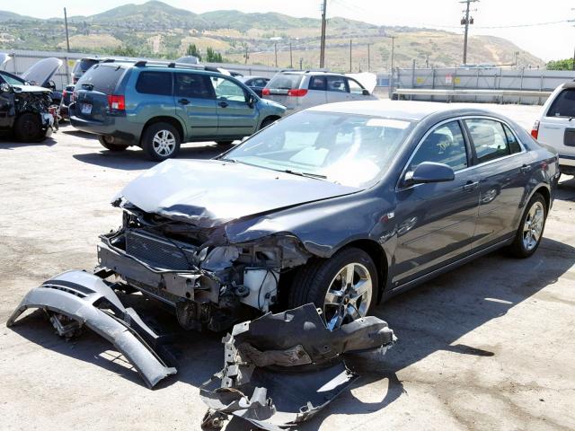 1G1ZH57B58F253756 - 2008 CHEVROLET MALIBU 1LT 灰色 照片 2