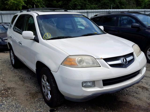 2HNYD18615H502180 - 2005 ACURA MDX TOURIN WHITE photo 1