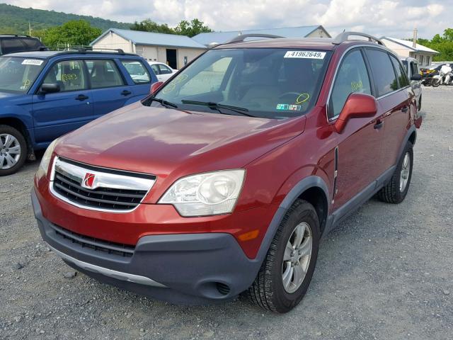 3GSCL33P69S520745 - 2009 SATURN VUE XE MAROON photo 2