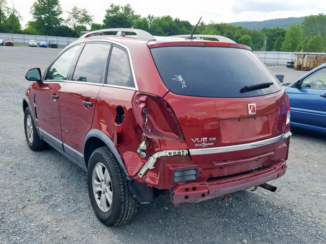 3GSCL33P69S520745 - 2009 SATURN VUE XE MAROON photo 3