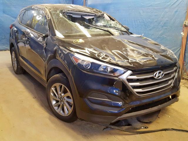 KM8J2CA40JU790102 - 2018 HYUNDAI TUCSON SE BLACK photo 1