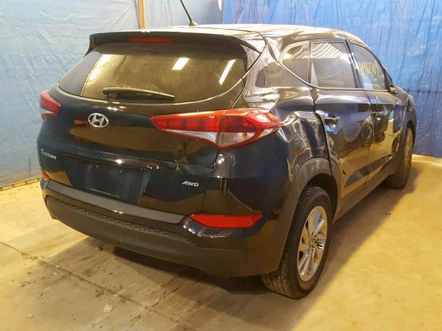 KM8J2CA40JU790102 - 2018 HYUNDAI TUCSON SE BLACK photo 4