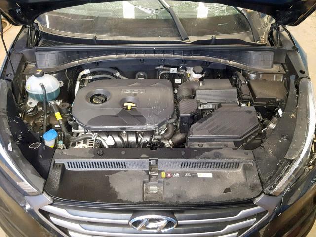 KM8J2CA40JU790102 - 2018 HYUNDAI TUCSON SE BLACK photo 7