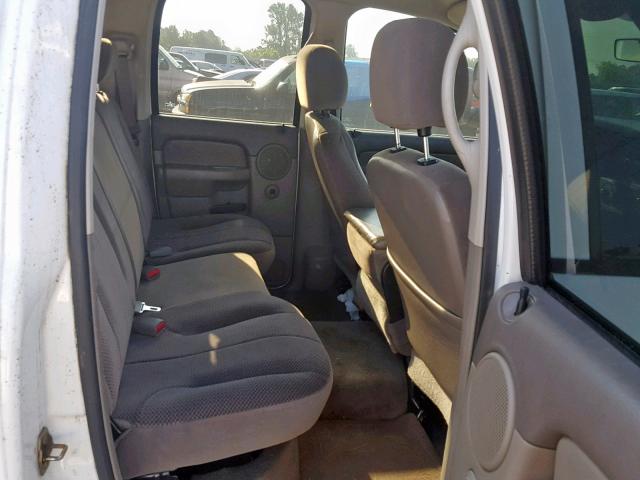 3D7KS28CX5G758255 - 2005 DODGE RAM 2500 S Սպիտակ լուսանկար 6