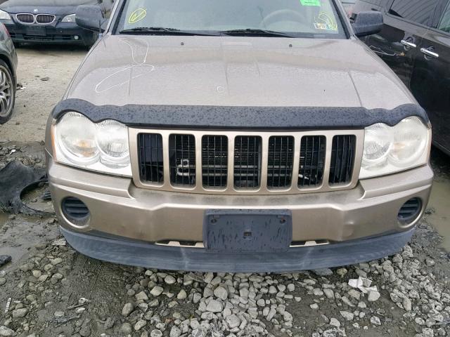 1J4GR48K26C154342 - 2006 JEEP GRAND CHER TAN photo 10