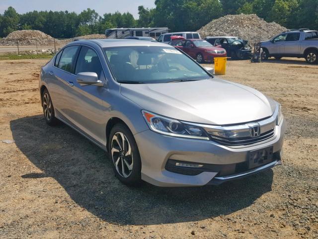 1HGCR2F99GA237886 - 2016 HONDA ACCORD EXL SILVER photo 1