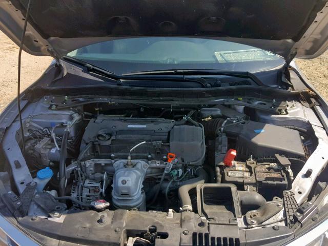 1HGCR2F99GA237886 - 2016 HONDA ACCORD EXL SILVER photo 7