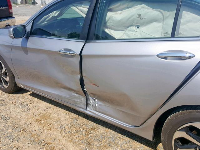 1HGCR2F99GA237886 - 2016 HONDA ACCORD EXL SILVER photo 9