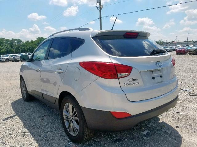 KM8JUCAG9FU999866 - 2015 HYUNDAI TUCSON LIM SILVER photo 3