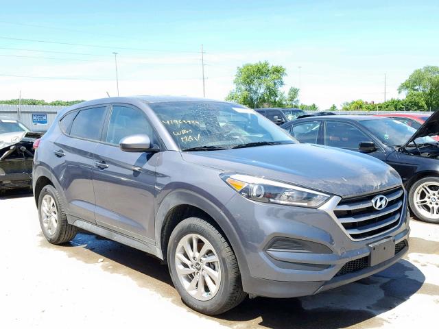 KM8J23A42JU799366 - 2018 HYUNDAI TUCSON SE GRAY photo 1