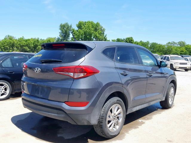 KM8J23A42JU799366 - 2018 HYUNDAI TUCSON SE GRAY photo 4