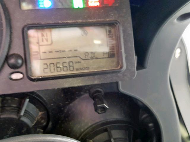 WB1050906GZV95542 - 2016 BMW K1300 S WHITE photo 8