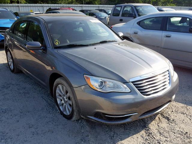 1C3CCBBB0CN137367 - 2012 CHRYSLER 200 TOURIN GRAY photo 1