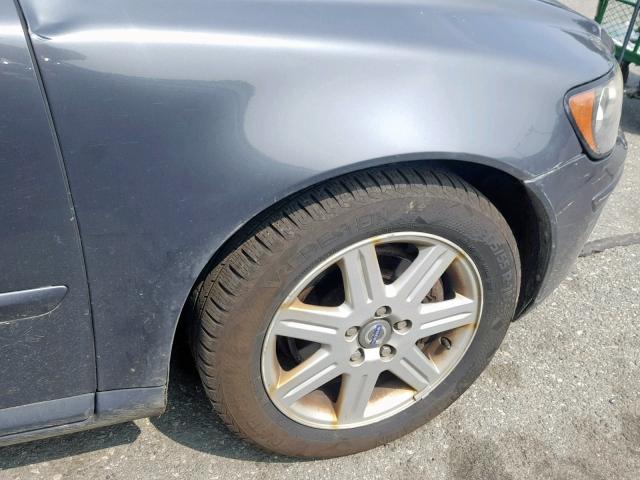 YV1MS390172268080 - 2007 VOLVO S40 2.4I GRAY photo 9