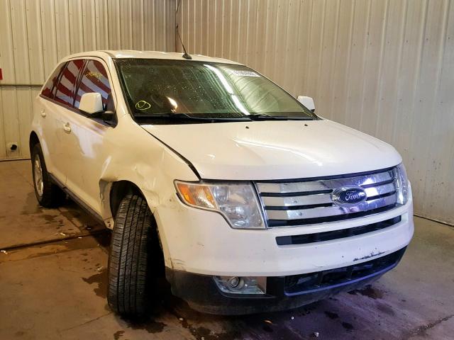 2FMDK48CX8BA08596 - 2008 FORD EDGE SEL WHITE photo 1