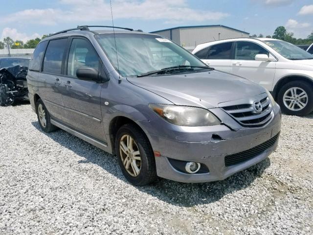 JM3LW28A850544183 - 2005 MAZDA MPV WAGON GRAY photo 1