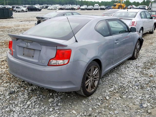 JTKJF5C7XC3042034 - 2012 TOYOTA SCION TC ვერცხლისფერი ფოტო 4