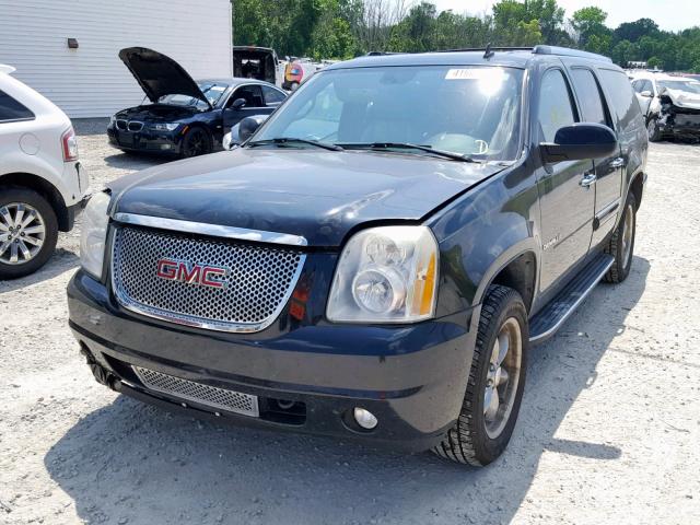 1GKFK66867J229828 - 2007 GMC YUKON XL D BLACK photo 2