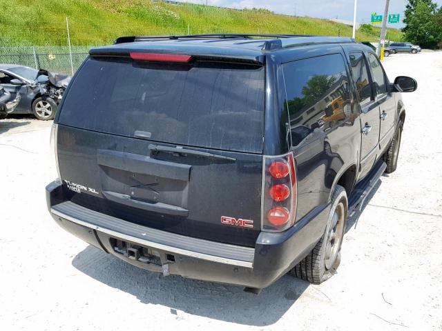 1GKFK66867J229828 - 2007 GMC YUKON XL D BLACK photo 4