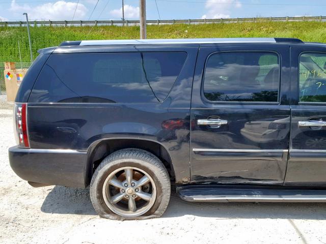 1GKFK66867J229828 - 2007 GMC YUKON XL D BLACK photo 9