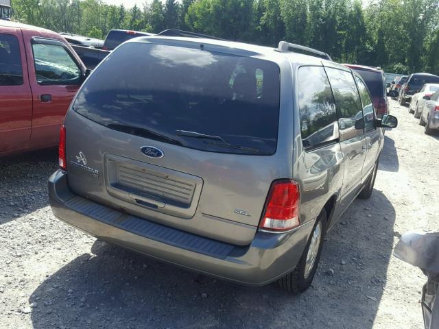 2FMDA52266BA02803 - 2006 FORD FREESTAR S GRAY photo 4