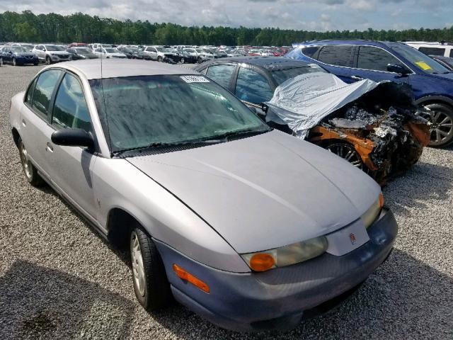 1G8ZF5284YZ139829 - 2000 SATURN SL SILVER photo 1