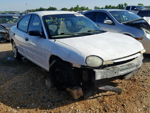 1P3ES27C5TD519702 - 1996 PLYMOUTH NEON WHITE photo 1