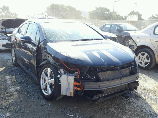 1G1RD6E44BU103906 - 2011 CHEVROLET VOLT BLACK photo 1